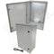 Altelix 24x16x9 NEMA 3X Fiberglass Weatherproof Enclosure with Blank Steel Equipment Mounting Plate