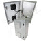 Altelix 24x16x9 Vented Fiberglass Weatherproof NEMA Enclosure with Equipment Mounting Plate, 120 VAC Outlets & Power Cord