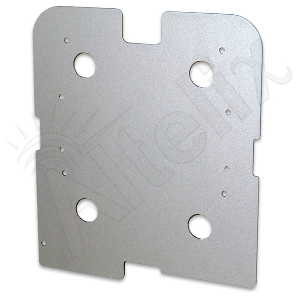 Blank Aluminum Equipment Mounting Plate for NP100904 Series Enclosures