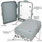 Altelix 15x10x5 Polycarbonate + ABS NEMA 4X Indoor / Outdoor RF Transparent Enclosure with PVC Non-Metallic Equipment Mounting Plate