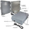 Altelix 17x14x6 PC + ABS Weatherproof Utility Box NEMA Enclosure with Hinged Door Gray