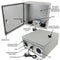 Altelix 16x16x8 Vented Steel Weatherproof NEMA Enclosure with 120 VAC Outlets and Power Cord