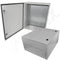 Altelix 24x20x12 NEMA 4X Steel Weatherproof Enclosure with Steel Equipment Mounting Plate