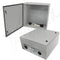Altelix 24x20x12 Steel Weatherproof NEMA Enclosure with Dual 24 VDC Cooling Fans