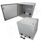 Altelix 24x24x24 Steel Weatherproof NEMA Enclosure with Dual Cooling Fans, 120 VAC Outlets and Power Cord