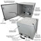 Altelix 24x24x24 Steel Heated Weatherproof NEMA Enclosure with Dual Cooling Fans, 400W Heater, 120 VAC Outlets and Power Cord