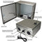 Altelix 16x16x8 Vented Stainless Steel Weatherproof NEMA Enclosure with 120 VAC Outlets and Power Cord