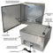 Altelix 24x24x16 NEMA 4X Stainless Steel Weatherproof Enclosure with 120 VAC Outlets and Power Cord