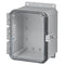 10X8X6 Impact Series Polycarbonate Enclosure With Integrated Locking Latch and Clear Cover