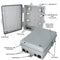 Altelix 12x9x5 IP66 NEMA 4X PC+ABS Weatherproof Utility Box with Hinged Door and Aluminum Mounting Plate
