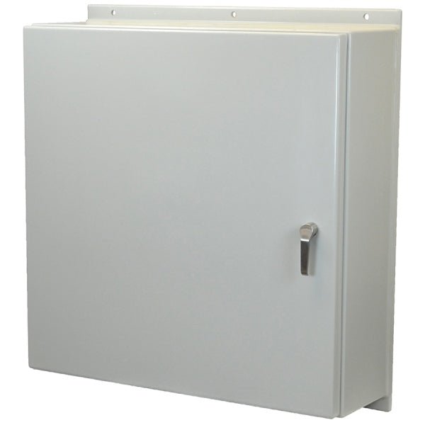 Allied Moulded Empire Series Fiberglass Enclosure - 3 - Point Lockable Latching Handle Hinged Cover - Nema Supply