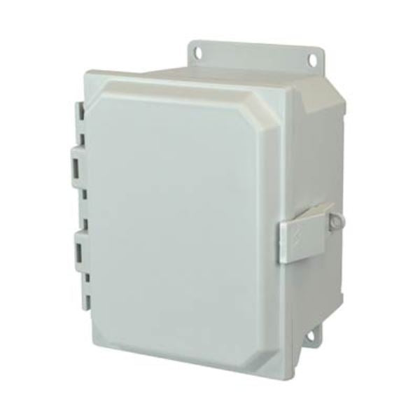 Ultra-Line Fiberglass Series Enclosure- Hinge Snap Latch Opaque Cover