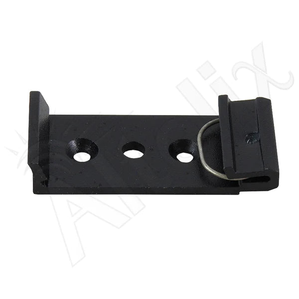 Altelix 20mm Wide Aluminum DIN Rail Mounting Clip for 35mm Top Hat Rail - Nema Supply