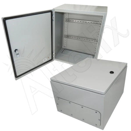 Altelix 20x16x12 Industrial DIN Rail NEMA 4X Steel Weatherproof Enclosure - Nema Supply