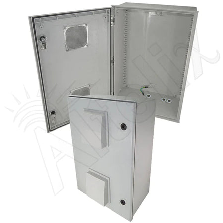 Altelix 24x16x9 Vented Fiberglass Weatherproof NEMA Enclosure - Nema Supply