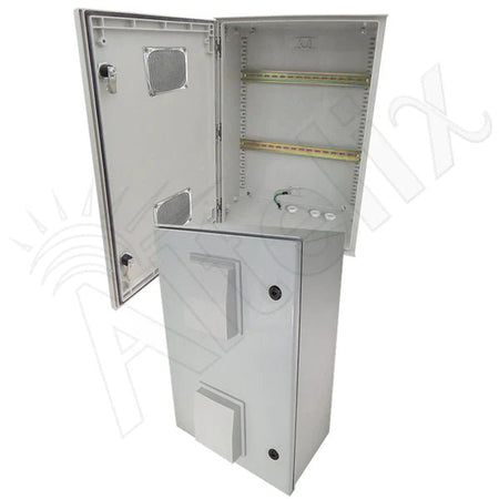 Altelix 24x16x9 Vented Industrial DIN Rail Fiberglass Weatherproof NEMA Enclosure - Nema Supply