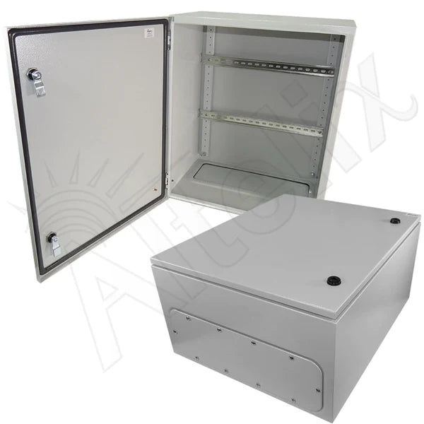 Altelix 24x20x12 Industrial DIN Rail NEMA 4X Steel Weatherproof Enclosure - Nema Supply