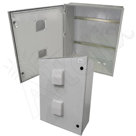 Altelix 32x24x12 Vented Industrial DIN Rail Fiberglass Weatherproof NEMA Enclosure - Nema Supply