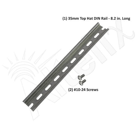 Altelix 35mm Top Hat DIN Rail Kit for NS121006 - DIN Enclosure - Nema Supply