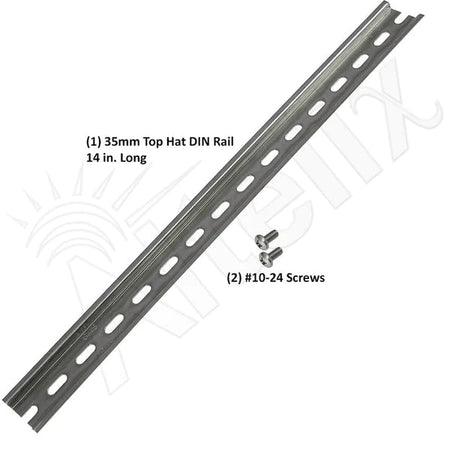 Altelix 35mm Top Hat DIN Rail Kit for NS161608 - DIN, NS201608 - DIN & NS241610 - DIN Enclosures - Nema Supply
