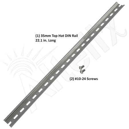 Altelix 35mm Top Hat DIN Rail Kit for NS242412 - DIN & NS242416 - DIN Enclosures - Nema Supply