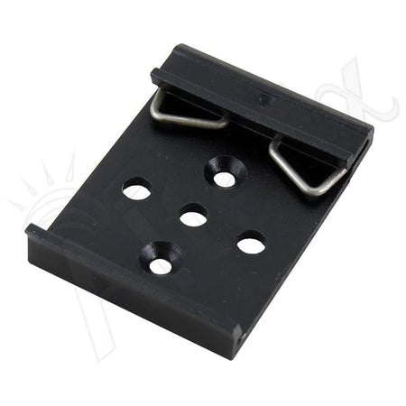 Altelix 35mm Wide Aluminum DIN Rail Mounting Clip for 35mm Top Hat Rail - Nema Supply