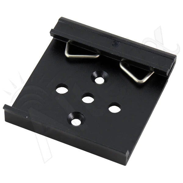 Altelix 45mm Wide Aluminum DIN Rail Mounting Clip for 35mm Top Hat Rail - Nema Supply