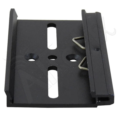 Altelix 80mm Wide Aluminum DIN Rail Mounting Clip for 35mm Top Hat Rail - Nema Supply