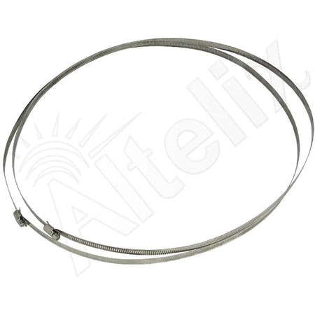 Altelix Adjustable Stainless Steel Mounting Bands for Pole Diameter up to 17.5 Inches - 2 - Pack - Nema Supply