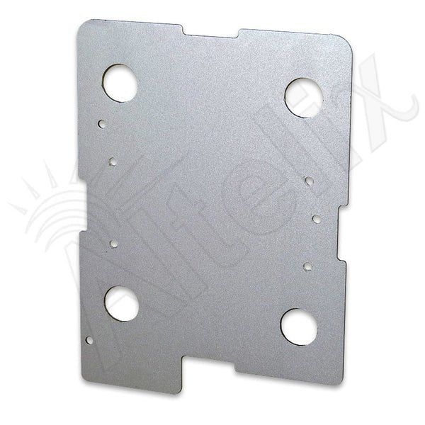 Altelix Blank Aluminum Equipment Mounting Plate for NP090803 Series Enclosures - Nema Supply
