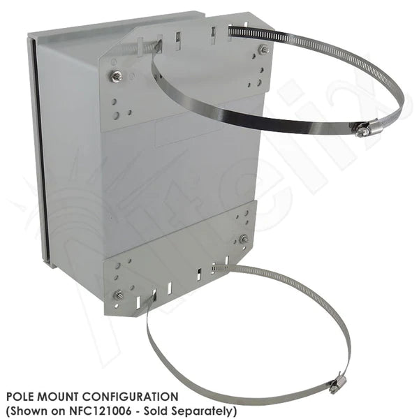 Altelix Pole Mount / Flange Mount Kit for Altelix NFC121006 & NS121006 Series NEMA Enclosures - Nema Supply