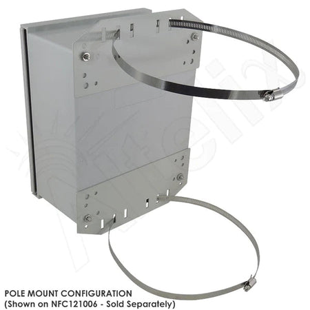 Altelix Pole Mount / Flange Mount Kit for Altelix NFC121006 & NS121006 Series NEMA Enclosures - Nema Supply