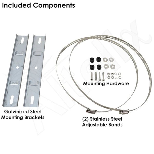 Altelix Pole Mount Kit for NP141105 NEMA Enclosures - Nema Supply