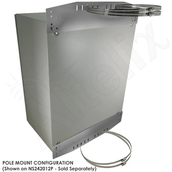 Altelix Stainless Steel Pole Mount / Flange Mount Kit for Altelix NFC242009 & NS242012 Series NEMA Enclosures - Nema Supply
