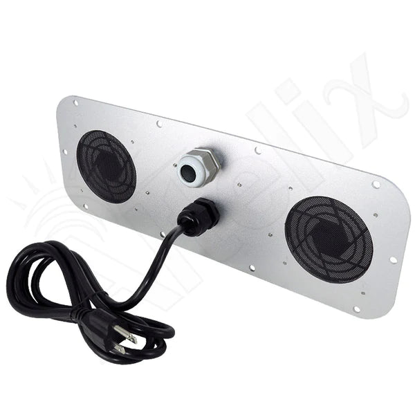 Altelix Vented Power Module with 120VAC Outlets for NS161608, NX161608, NS201612, NX201612 and NS241612 Enclosures - Nema Supply