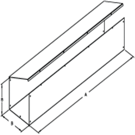 Hammond CW Series-Nema 1 Hinged Lay-In WirewayÂ 2.5x2.5
