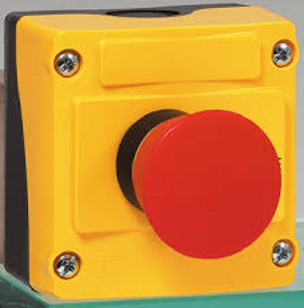 IP69K Rated 22mm Control Station - Emegency-Stop Push-Pull To Reset 40mm Non Illuminated