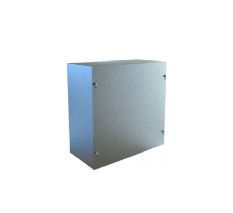Hammond N1 Screw Cover - 12 x 12 x 4 - Galv - Nema Supply