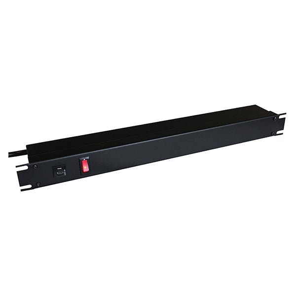 Hammond Rear Mounted Receptacles 15 Amp Horizontal Rackmount - Nema Supply