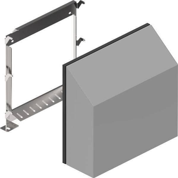 Hammond RHN4 Series - Filterfan Rainhoods - NEMA 4/4X 304SS - Nema Supply