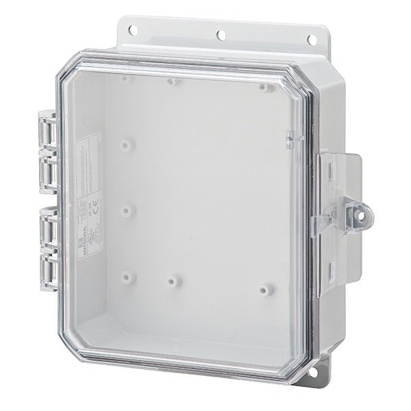 Integra Impact Series Polycarbonate Enclosure With Integrated Locking Latch and Clear Cover - Nema Supply