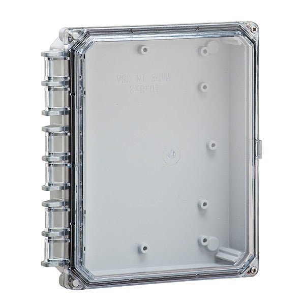 Integra Premium Series NEMA 6P Polycarbonate Enclosure with Hinge Clear Screw Cover - Nema Supply