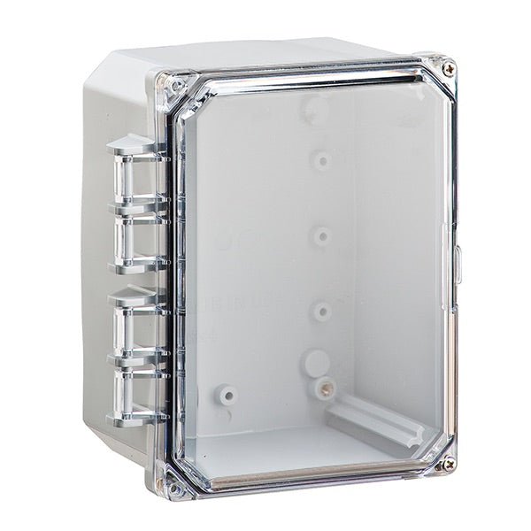 Integra Premium Series NEMA 6P Polycarbonate Enclosure with Hinge Clear Screw Cover - Nema Supply