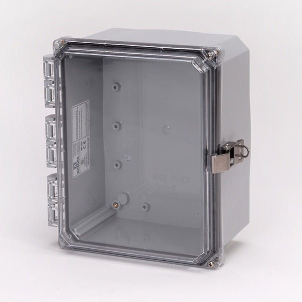 Integra Premium Series Polycarbonate Enclosure with Hinge Clear Locking Latch Cover - Nema Supply