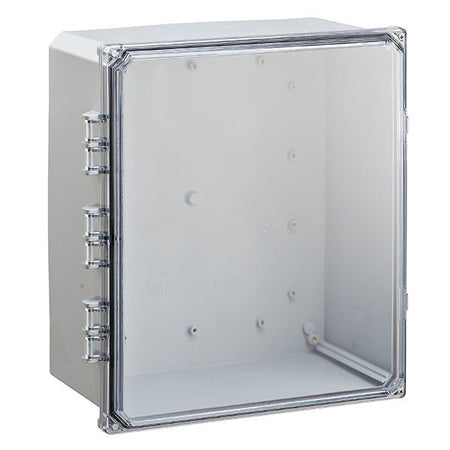 Integra Premium Series Polycarbonate Enclosure with Hinge Clear Screw Cover - Nema Supply