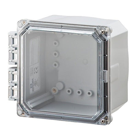 Integra Premium Series Polycarbonate Enclosure with Hinge Clear Screw Cover - Nema Supply