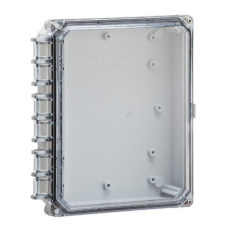 Integra Premium Series Polycarbonate Enclosure with Hinge Clear Screw Cover - Nema Supply