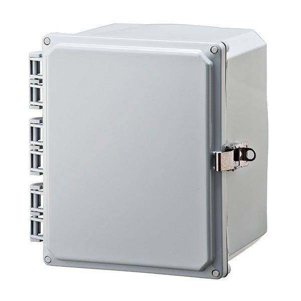 Integra Premium Series Polycarbonate Enclosure with Hinge Opaque Locking Latch Cover - Nema Supply