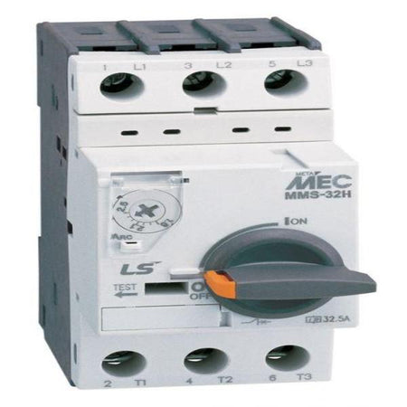 Manual Motor Starter Rated From 0.16A to 40A - 32F, High Breaking Cap., Inst. Protection Only - Nema Supply