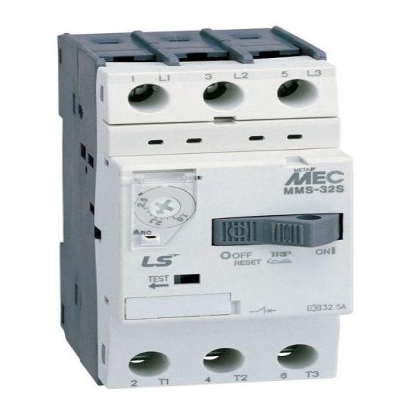 Manual Motor Starter, 0.16A, (0.1-0.16A), 32F, Std. Breaking Cap., Overload/Inst. Protection